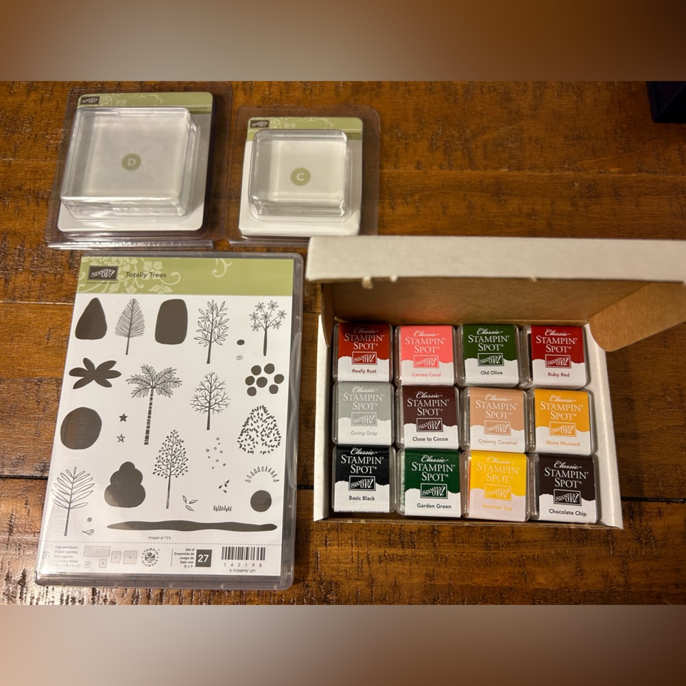 NEW lot of Stampin Up! stamps supplies!